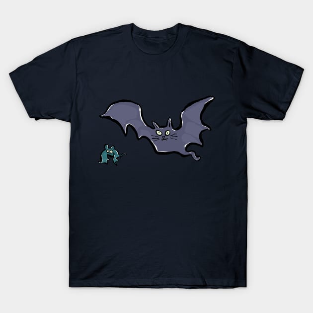 what the bat fears T-Shirt by greendeer
